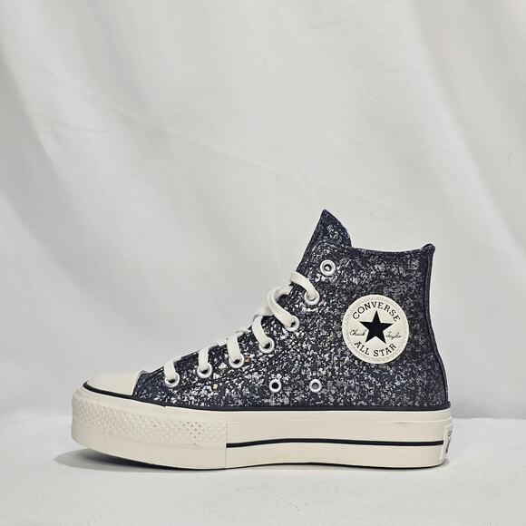 Converse Women CTAS Lift Platform Canvas High Top Sneakers Size 9 A09551C NWT - Picture 3 of 8
